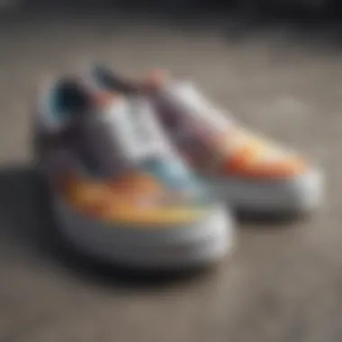 Personal Style Reflected in Vans Shoes Vans shoes in various colors representing personal style
