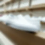 An elegant display of all white slip on shoes showcasing their minimalist design