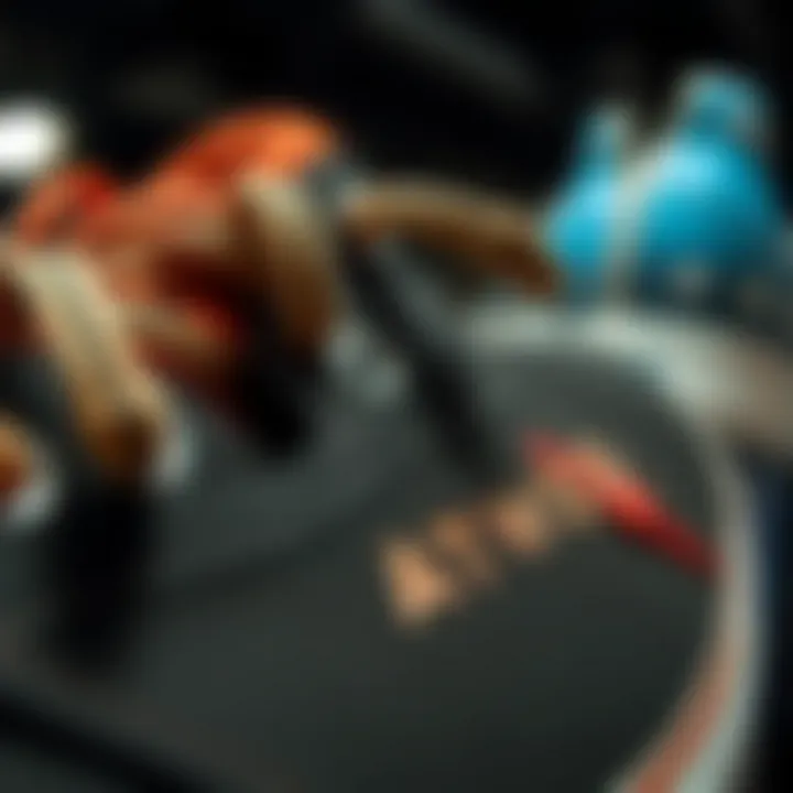 Intricate Design Elements of Atwood Shoes A close-up view of Atwood shoes showcasing intricate stitching and design elements.