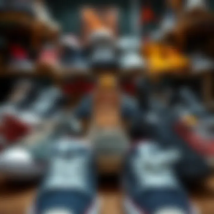 Variety of Styles in Atwood Footwear An assortment of Atwood shoes highlighting various styles and colorways.