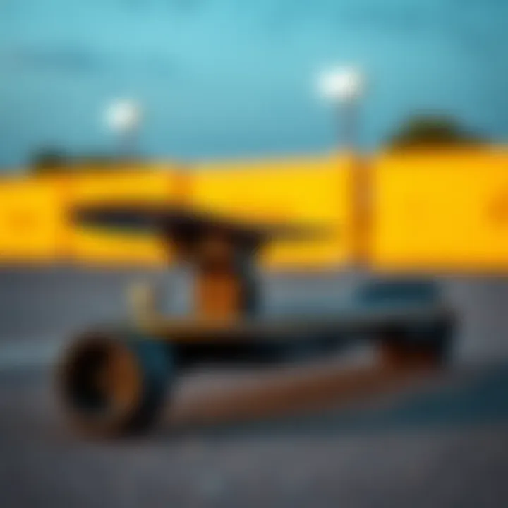 Diverse Models of Electric Skateboards Electric skateboard showcasing different models