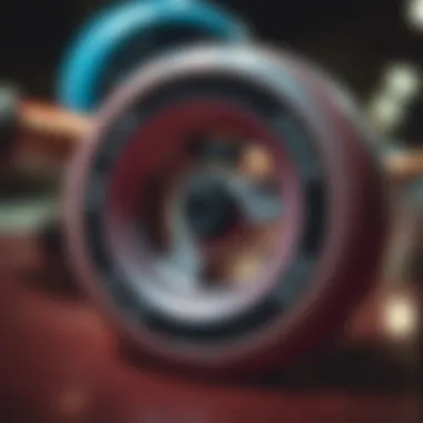 High-Performance Wheels for Enhanced Speed Close-up of high-performance wheels designed for jam skating