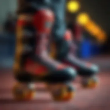 Unique Design of Jam Skating Boots Stylish jam skating boots showcasing their unique design