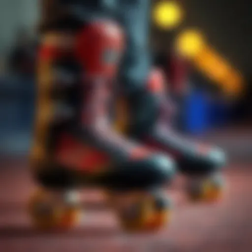 Unique Design of Jam Skating Boots Stylish jam skating boots showcasing their unique design