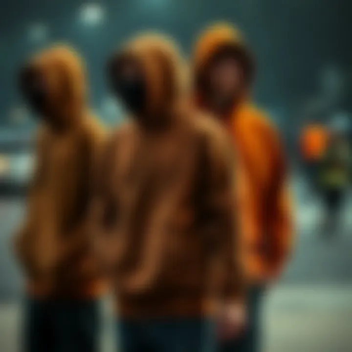 Historical timeline of brown hoodies and their evolution in fashion