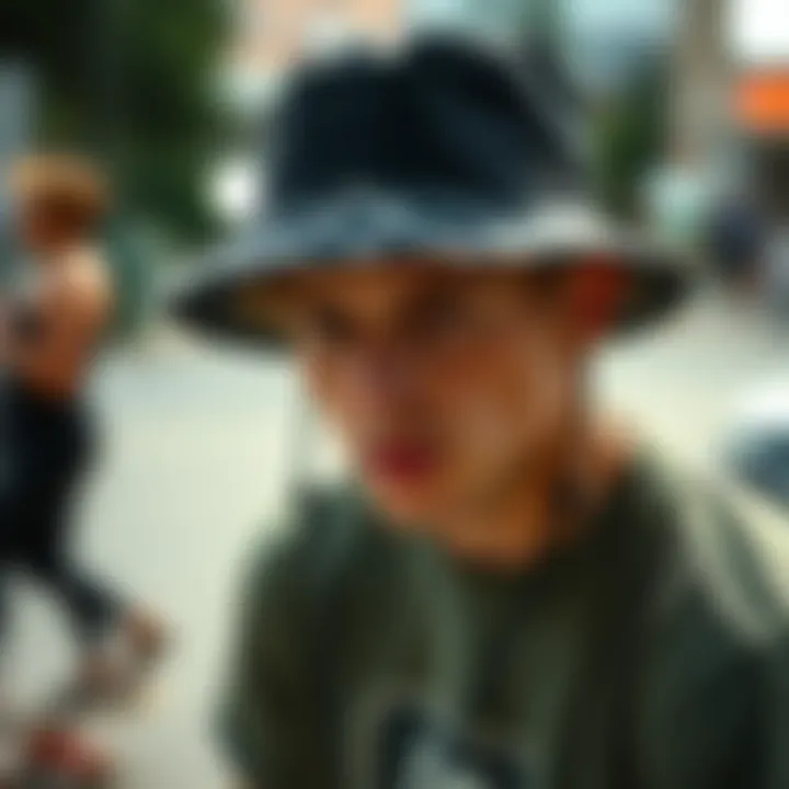 The Journey of the Bucket Hat in Skate Culture Historical evolution of bucket hats in skateboarding.
