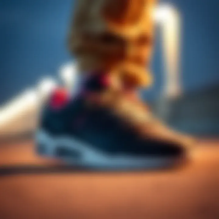 A stylish pair of Champion shoes showcasing modern design elements.