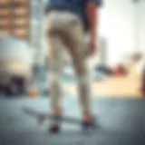 Styling options for beige skinny jeans