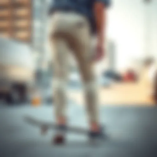 Styling options for beige skinny jeans