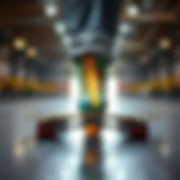 Foot measurement for skate sizing