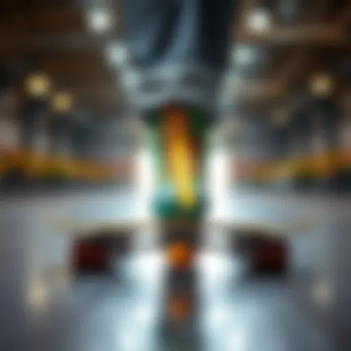 Foot measurement for skate sizing