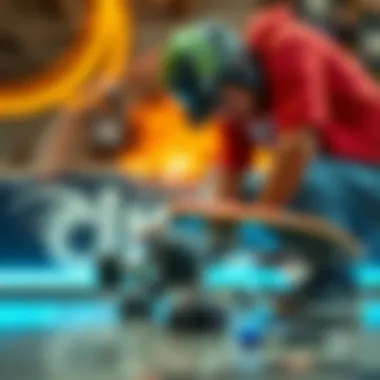 Finishing Touches on Skatelite Installation Finishing touches on Skatelite installation