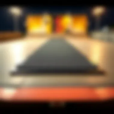 Laid Skatelite Surface on Ramp Properly laid Skatelite surface on a ramp