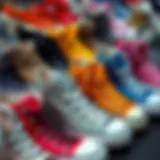 Diverse Color Palette of Converse High Tops Classic Converse High Tops in Various Colors