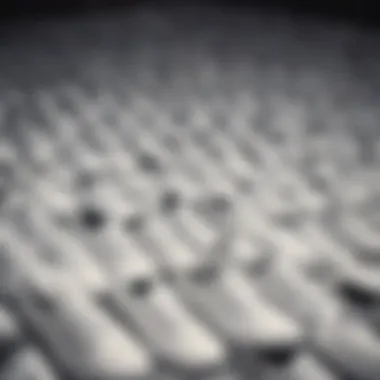 Diverse Styles of Affordable White Vans Variety of affordable white vans displayed together
