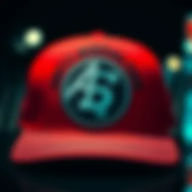 Iconic Anti-Social Club Logo on Cap The Anti-Social Club logo featured prominently on a cap