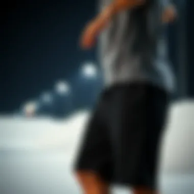 Popular skate brands showcasing black fleece shorts collection