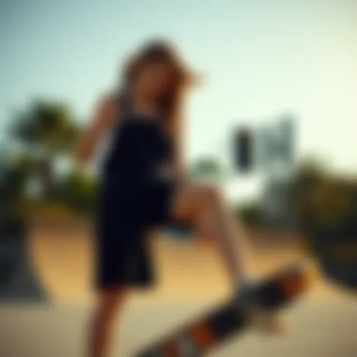 Exploring Black Overall Shorts for Women in Skate Culture Introduction