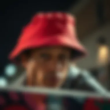 Historical Evolution of the Bucket Hat A historical representation of the evolution of bucket hats in skate culture over the years.