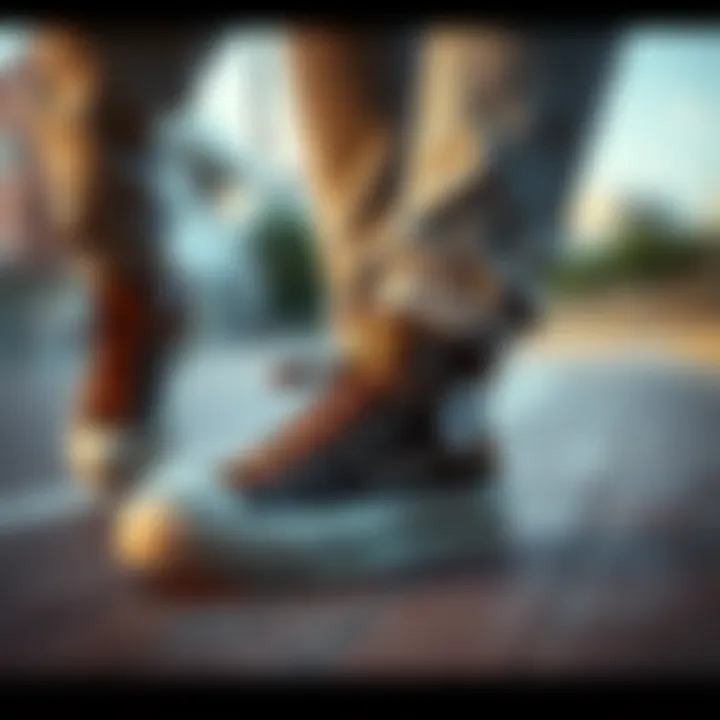 Fashionable Look Featuring Brown Converse Shoes Fashionable outfit paired with brown Converse platform shoes