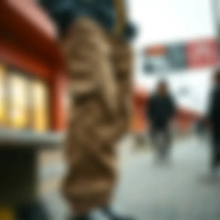 Distinctive Design of Lurking Class Pants Lurking Class Pants showcasing unique design elements