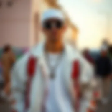 Layered Trends with White Nike Accessories Trendy layered outfit including white Nike accessories