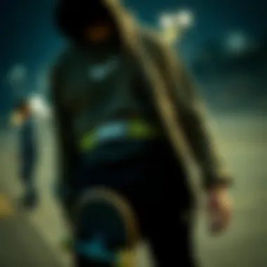 Skater Style with Nike Reversible Belt Fashionable skater wearing the Nike reversible belt