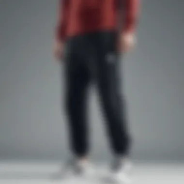 Fit and Style of Nike Sports Essential Fleece Pants Highlighting the fit and style of Nike Sports Essential Fleece Pants