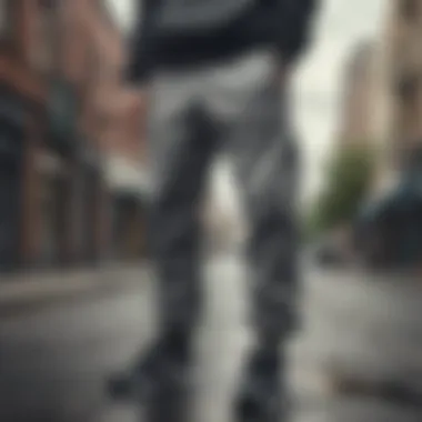 Nike Sports Essential Fleece Pants in Urban Environment Nike Sports Essential Fleece Pants showcased in an urban setting