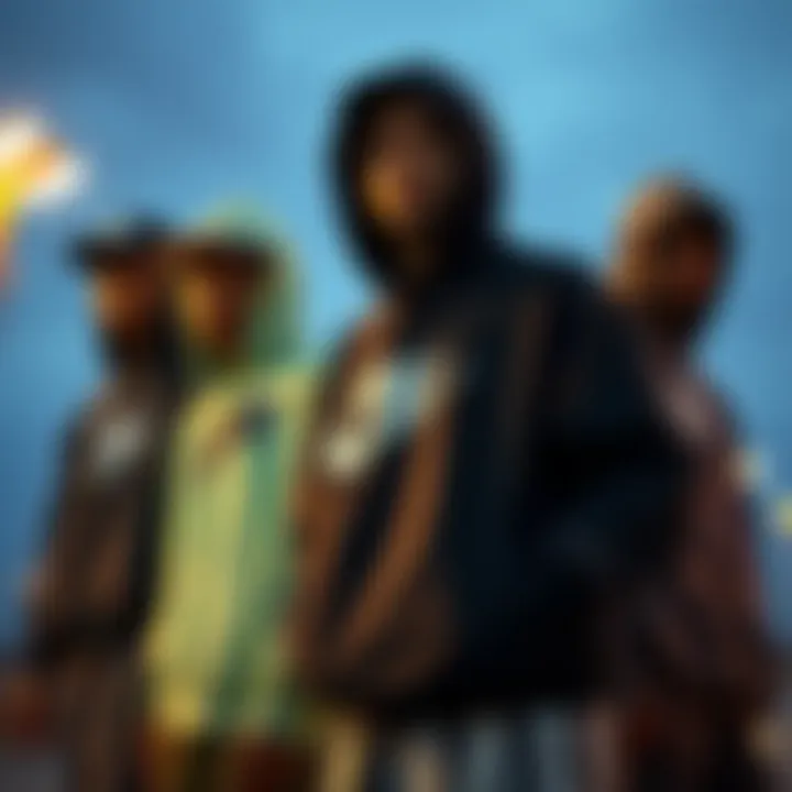 Showcasing a collection of Nike apparel blending style with performance