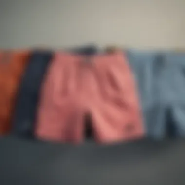 Variety of Nike sweat shorts styles displayed together