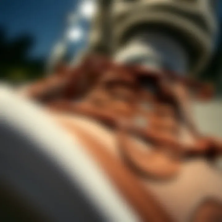 Performance Features of Nike Zoom Blazer Low Pro GT Close-up of the performance features of the Nike Zoom Blazer Low Pro GT