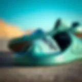 A close-up view of RipNDip slides showcasing their unique design and branding.