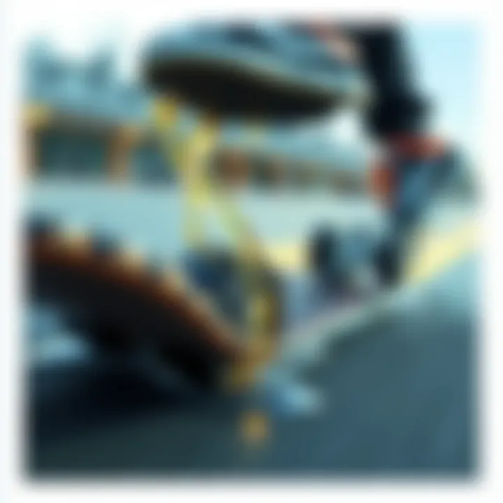 Oil Viscosity and Speed Dynamics An illustration of oil viscosity impacting skateboard performance