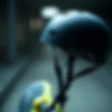 Innovative Design in Slim Skateboard Helmets A sleek slim skateboard helmet with innovative design features