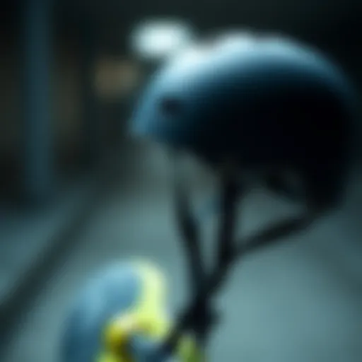 Innovative Design in Slim Skateboard Helmets A sleek slim skateboard helmet with innovative design features