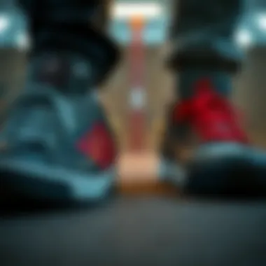 Footwear Comparison: Adidas vs Competitors Side-by-side comparison of Adidas footwear and a competitor's model