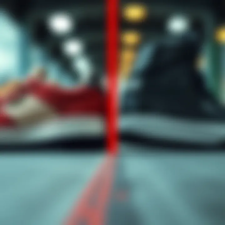 Comparative Design Analysis of Skate Shoes Side view comparison of budget skate shoes with various designs