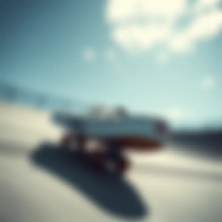 Vans checkered slide on a skateboard ramp