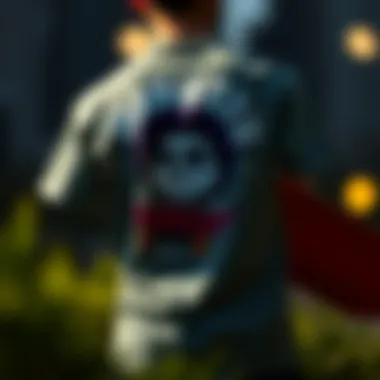 A vibrant manifest t-shirt design featuring skateboard graphics