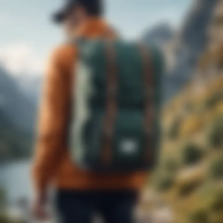 Herschel Backpack on Outdoor Adventure