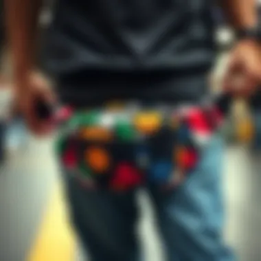 Historical fanny pack designs through the years