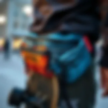 Fanny packs integrated into skate culture