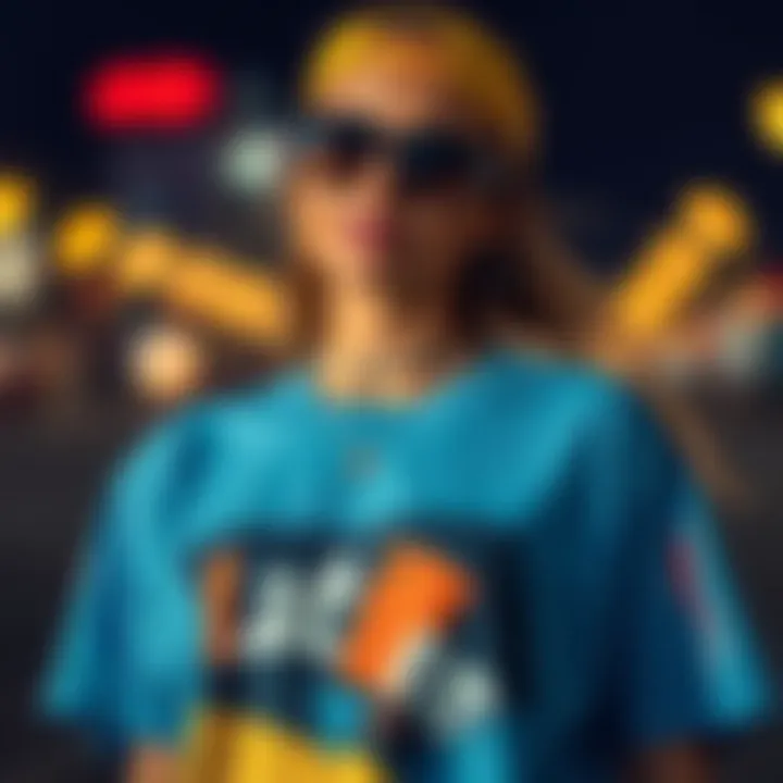 Graphic tee reflecting community values and trends