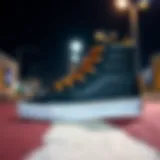 Distinctive Design of the Vans Slayer Sk8 Hi Vans Slayer Sk8 Hi showcasing its unique design