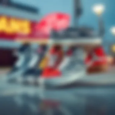 A collage of iconic Vans models over the years