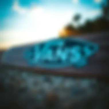 Cultural Symbolism of the Vans Logo Vans logo integrated into skateboarding graphics