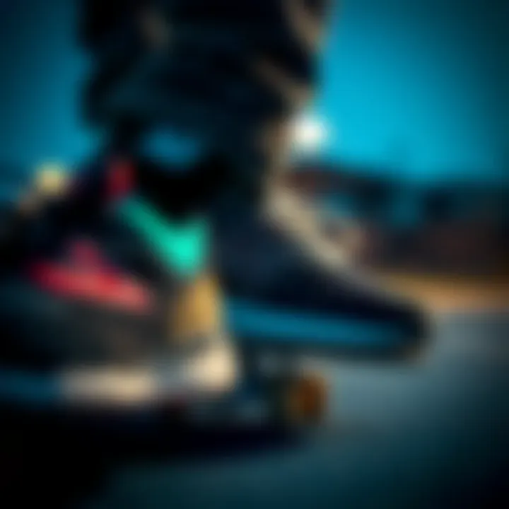 Performance Technology in Z Balance Shoes Close-up view of Z Balance shoe technology enhancing performance