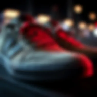 Intricate Design of Globe CT IV Shoes Close-up of Globe CT IV shoes showcasing intricate design elements