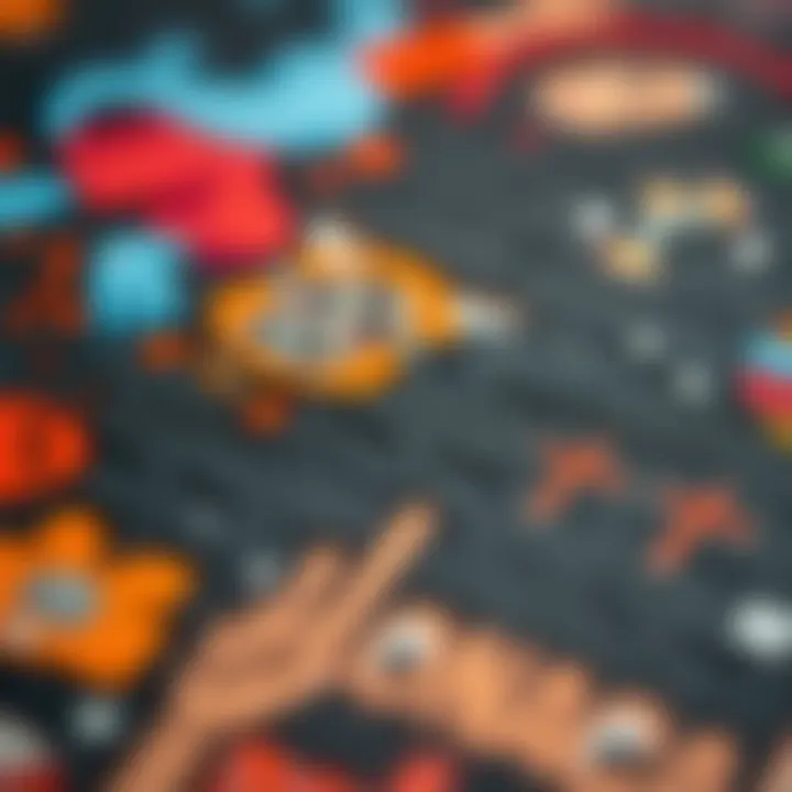 Textured Detail of Manga Griptape A close-up view of textured manga griptape highlighting its grip and artistic details.